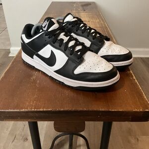 Nike Dunk Low Black White Women’s 11.5